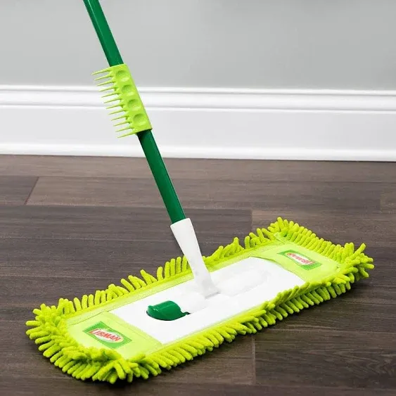 Libman Commercial 196 Microfiber Dust Mop Refill, Microfiber, 6.5" x 18.5", Yellow (Pack of 6)