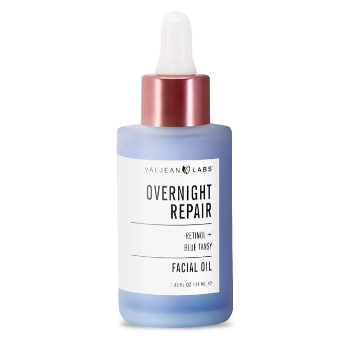 Valjean Labs Overnight Repair Facial Oil (Retinol and Blue Tansy) 1.83 fl.oz