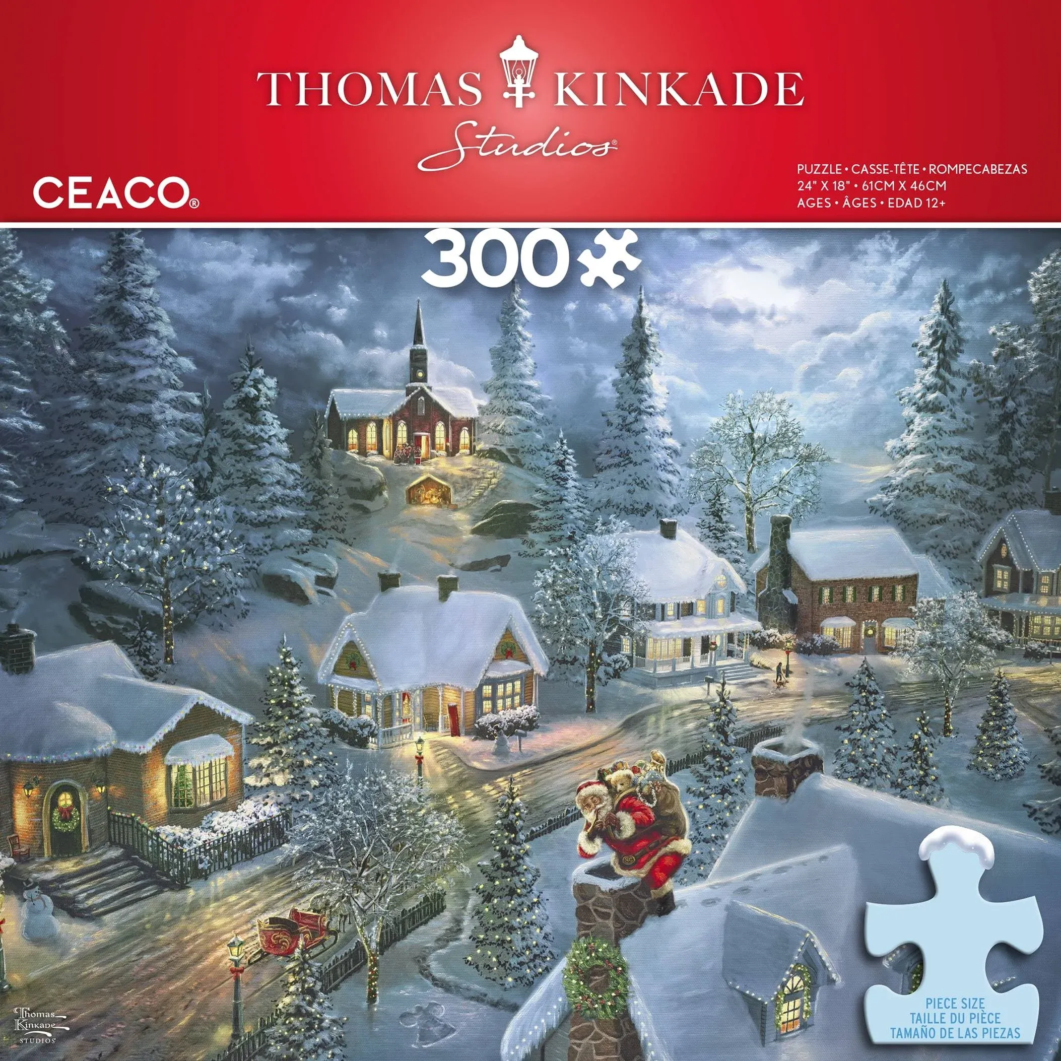 Ceaco - Holiday - Santa's Silent Night - 300 Piece Jigsaw Puzzle