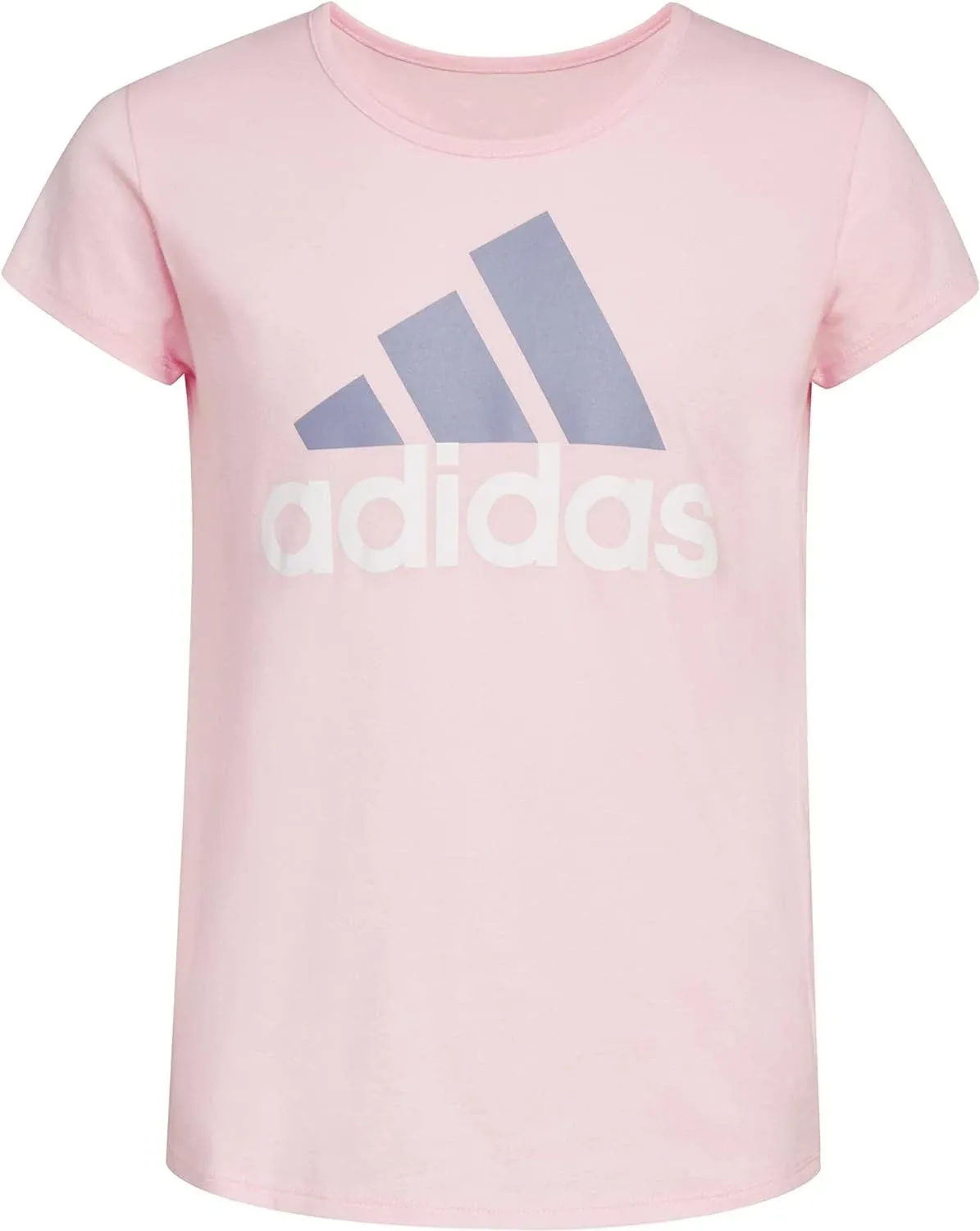 Adidas Girls' Shorts Sleeve Essential Tee