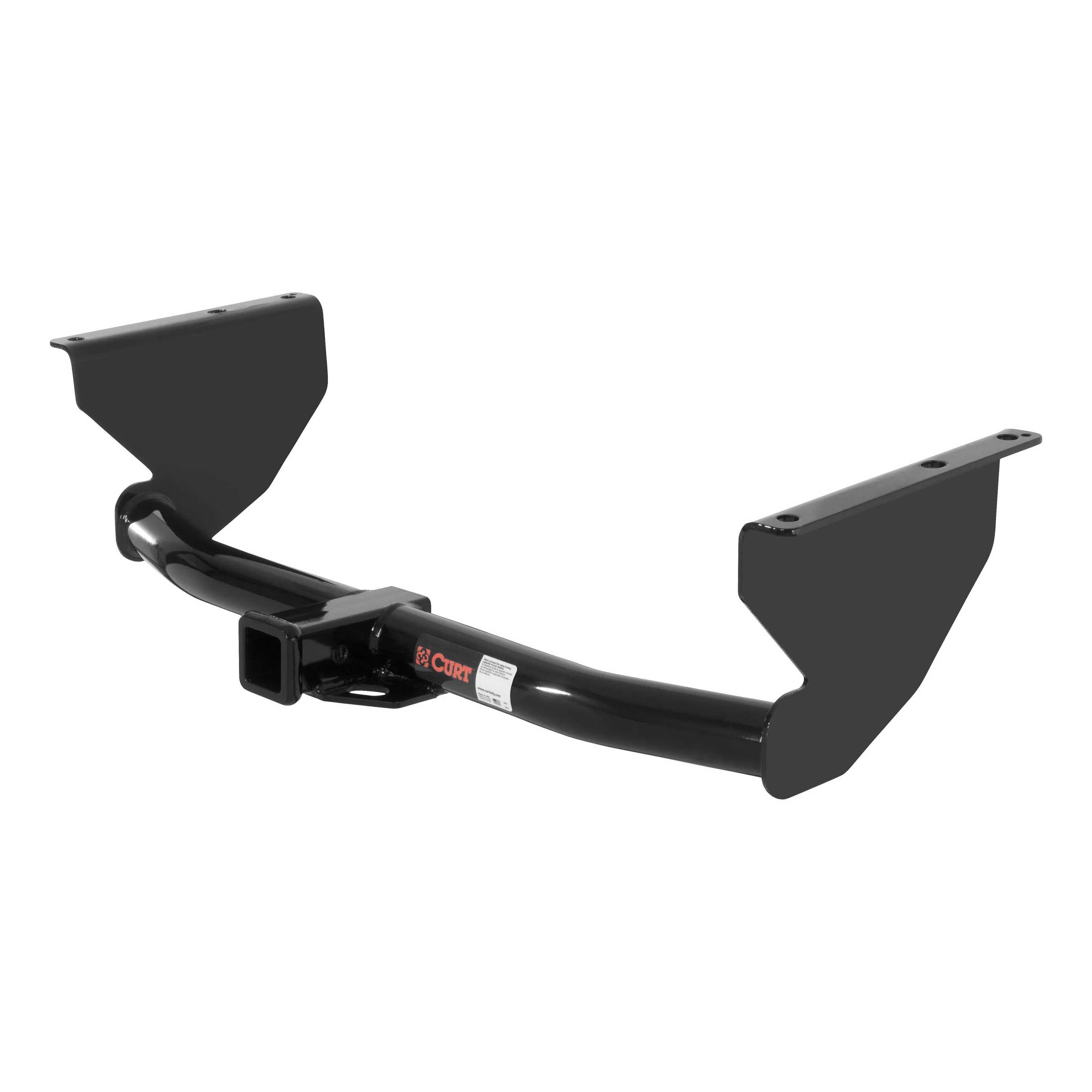 CURT® 13051 - Class 3 Round Exposed Trailer Hitch with 2&quot; Receiver Opening (5000/500 Weight Capacity)