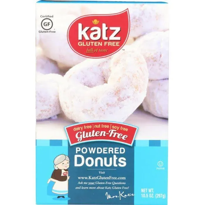 Katz Donuts, Gluten-Free, Powdered