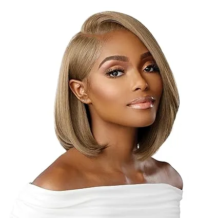 Sensationnel Bare Lace Synthetic Extra Transparent Luxe Glueless Lace Front Wig - 13x6 Unit 3 - 2 - Dark Brown