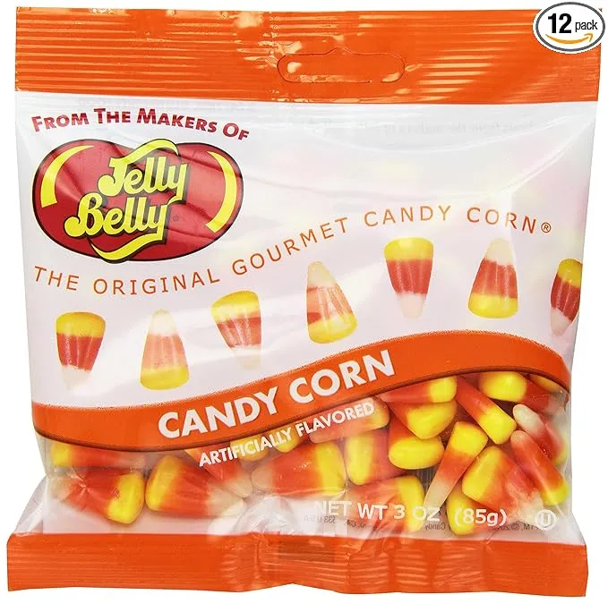 Jelly Belly Candy Corn, 3-oz, 12 Pack