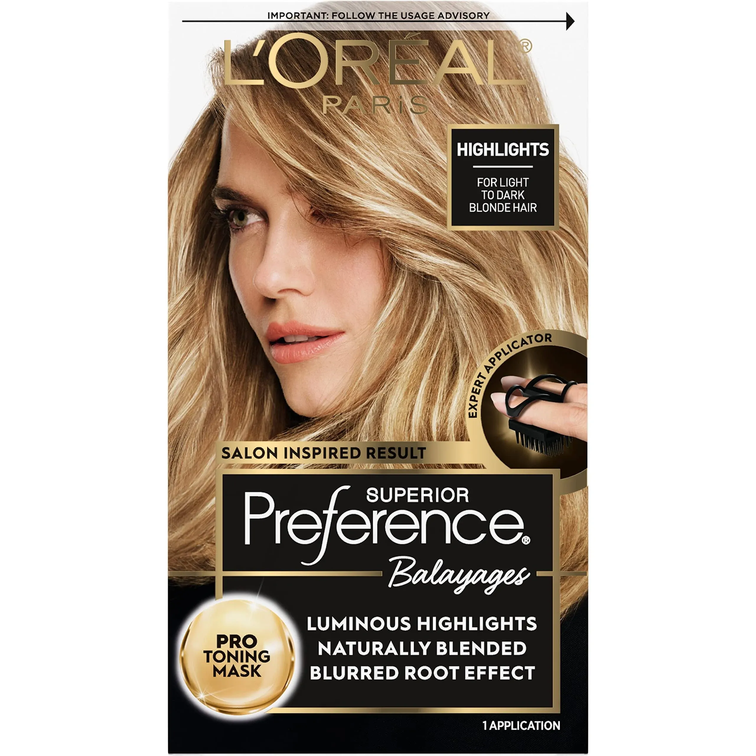 L'Oreal Paris Superior Preference Balayage At-Home Highlighting - Light to Dark Blonde