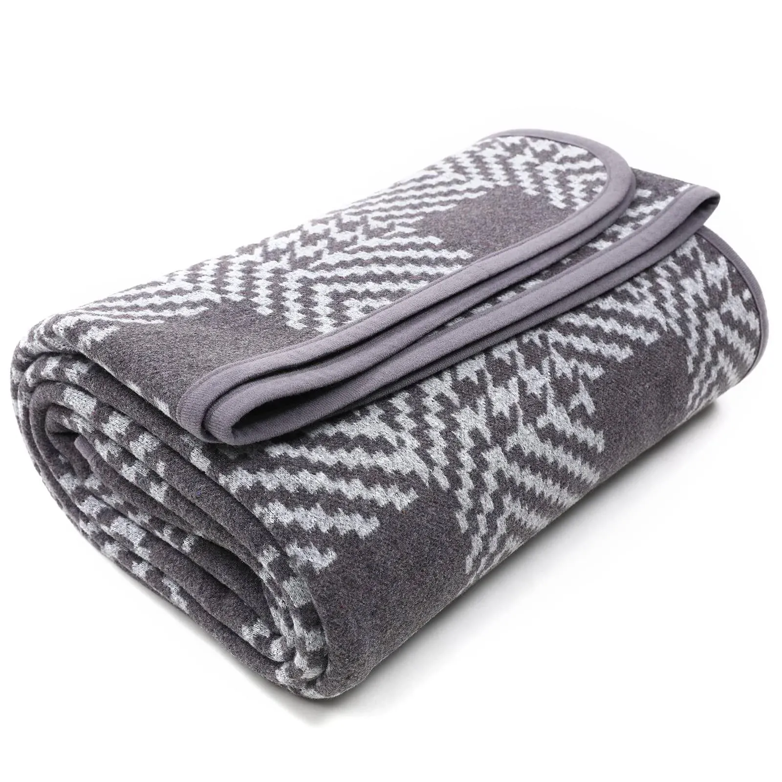 Putian Merino Wool Blanket - 87" x 63" Thick Warm Soft Large Bed Throw - Great ...