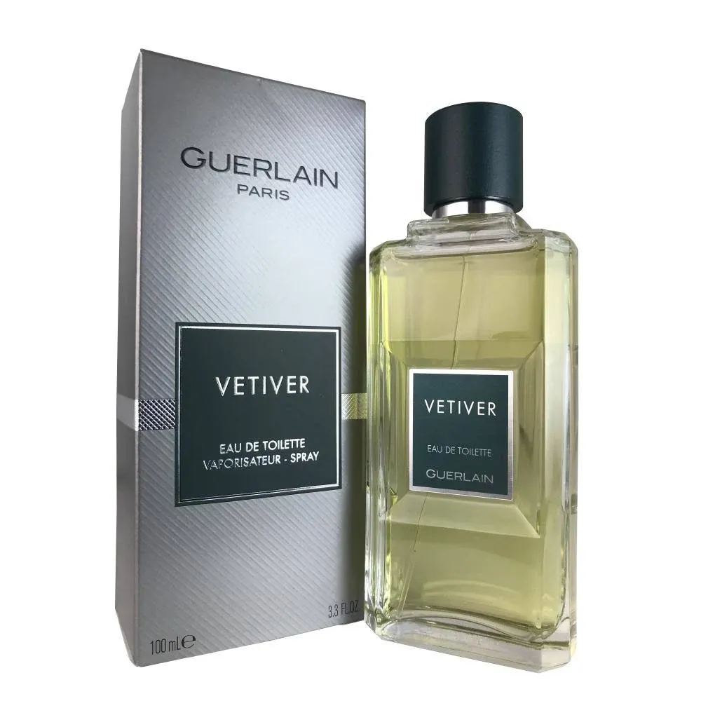 Guerlain Vetiver Eau De Toilette Spray(100ml/3.<wbr/>4fl)New Sealed As Seen In Picture