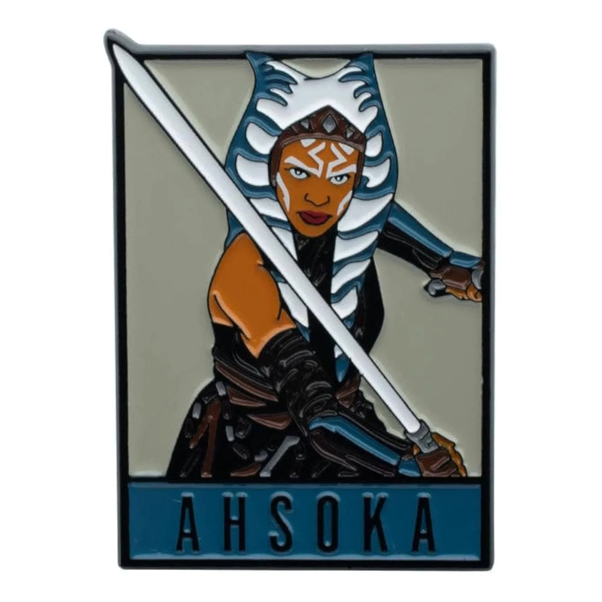 Star Wars Ahsoka Enamel Card Pin