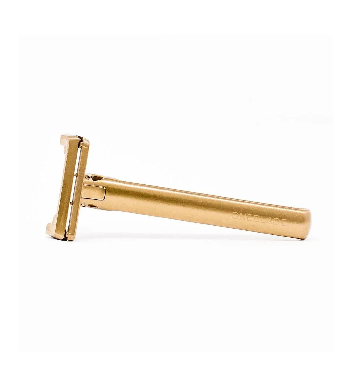 OneBlade Genesis - Luxury Stainless Steel Single-Edge Razor - K Gold