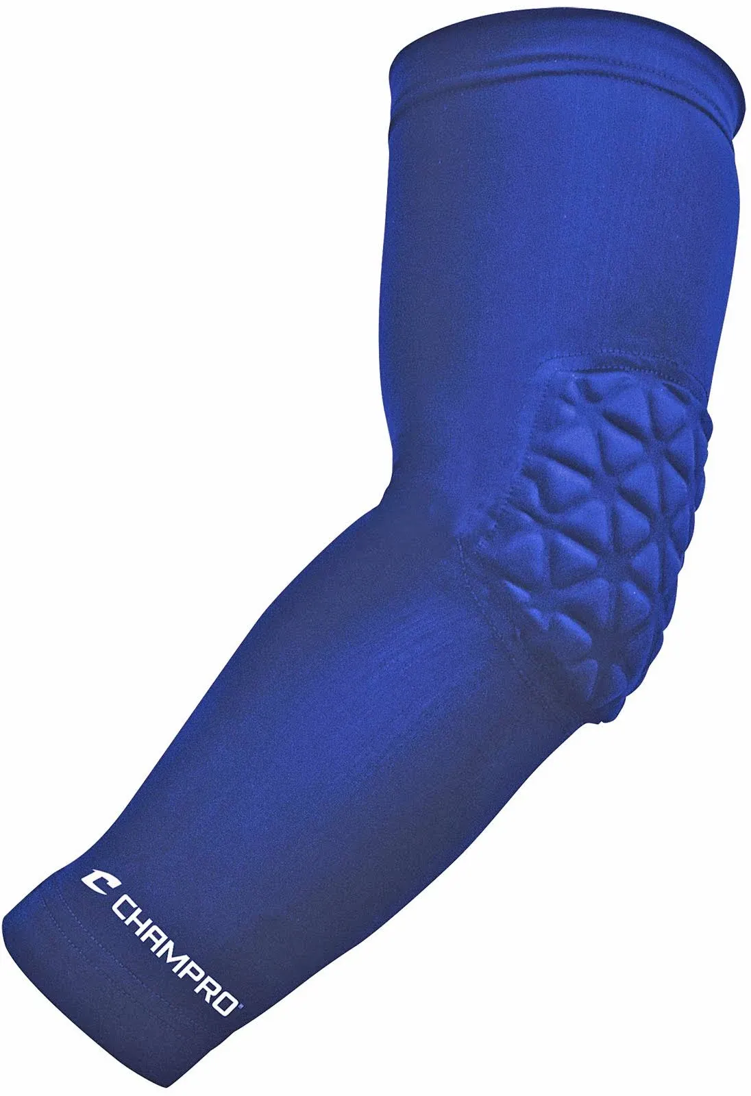 Champro Arm Sleeve with Elbow Padding (Royal, Youth)