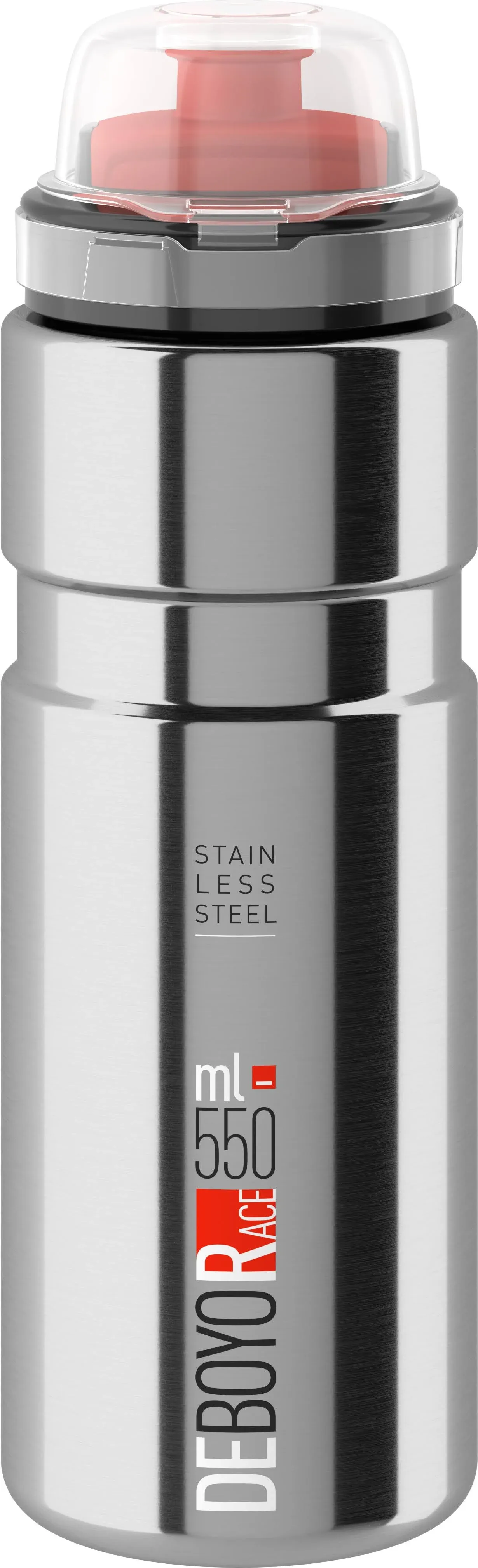 ELITE,One Size,FA003514571 Deboyo Race stainless steel vacuum bottle 550 ml silver - 12 hours thermal