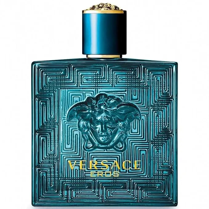 Aerosol desodorante perfumado Versace Eros by Versace 3,4 oz para hombre totalmente nuevo en caja-