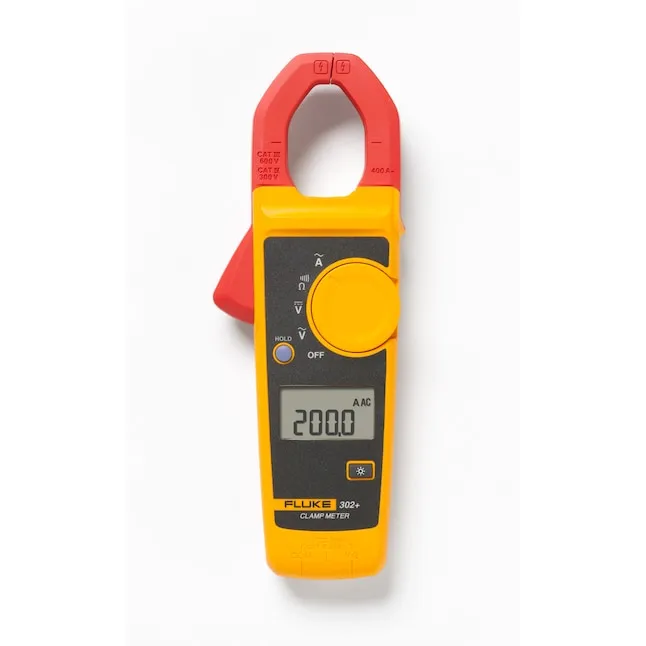 Fluke Non-contact Digital Ac/Dc Clamp Meter 400 Amp 600-Volt