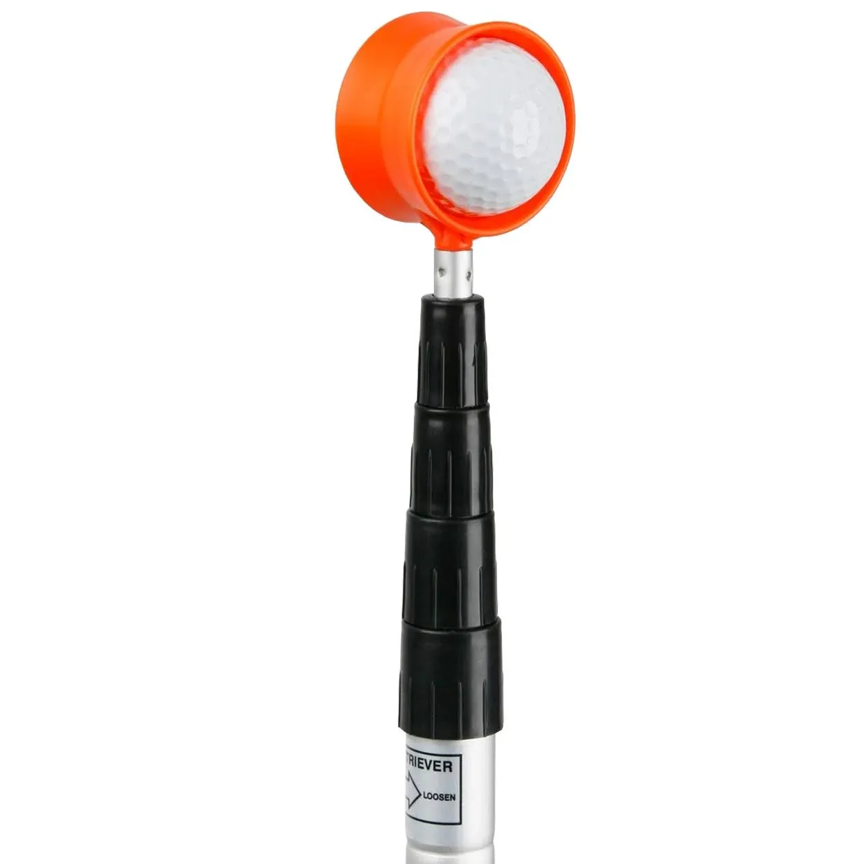 Orlimar Fluorescent Head Golf Ball Retriever for Water, 12/15/18 Foot Telescopic