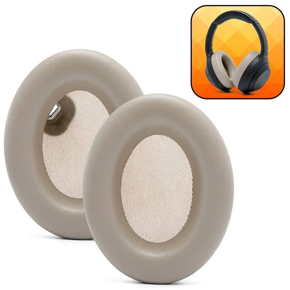 Replacement Ear Pads for Sony WH1000XM4 Over-Ear Headphones Beige