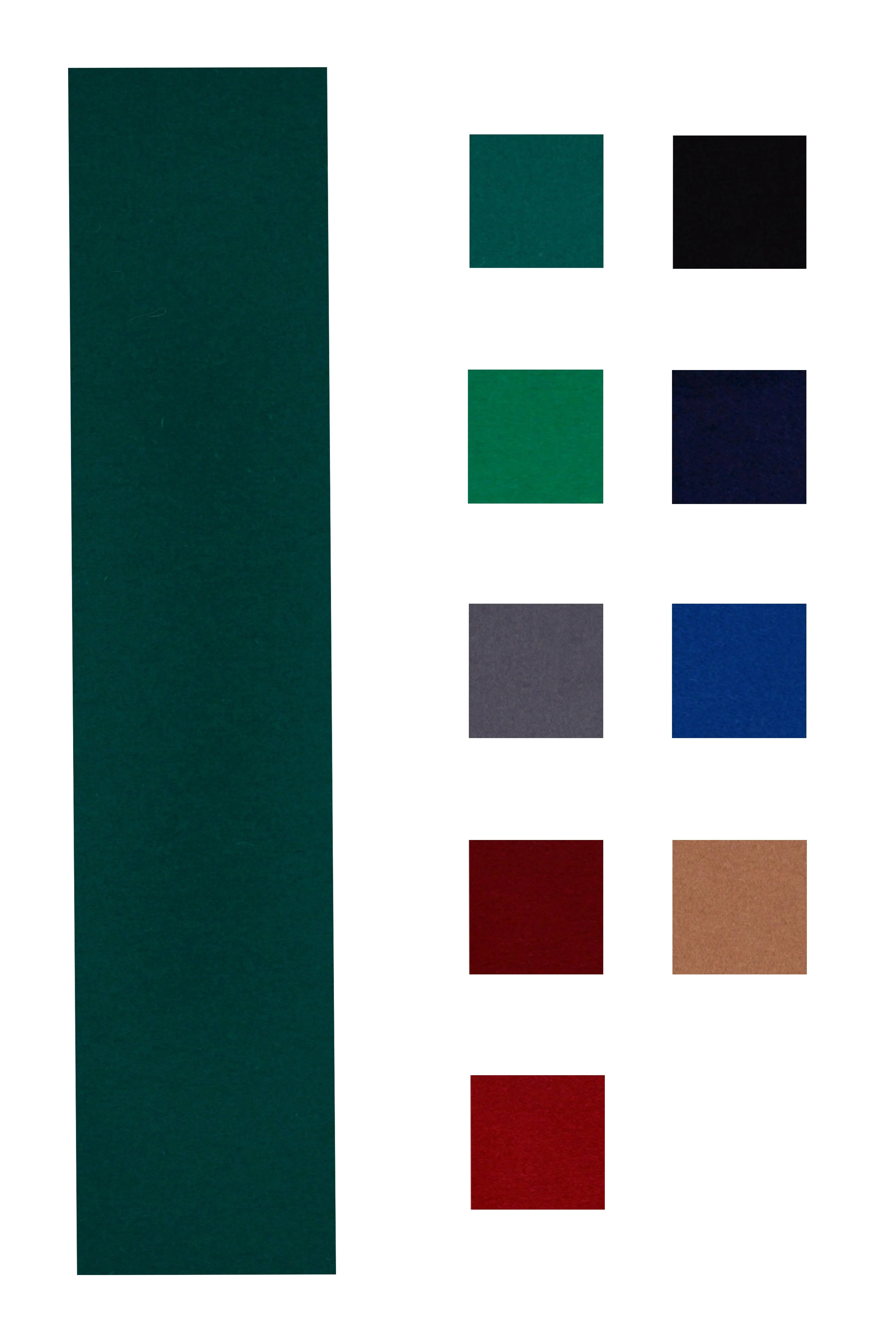 Accuplay 20 oz Pre Cut Pool Table Felt - Choose for 7, 8 or 9 Foot Table. English Green, Spurce Green, Blue, Navy, Red, Burgundy, Gray, Tan, or Black