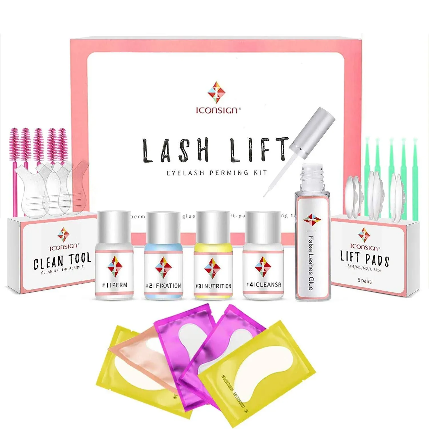 Lash Lift Kit Eyelash Perm Kit Missicee Professional Lash Curling Semi-Permanent ...