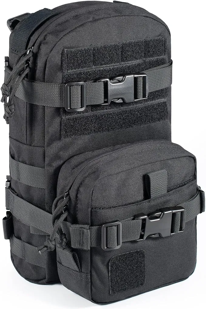 Tactical Small MOLLE Hydration Pack Outdoor Water Bladder Carrier Pack for Vest Backpack