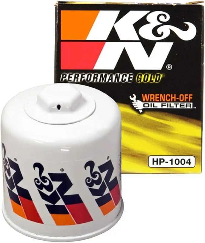 K&N Premium Oil Filter: Designed to Protect your Engine: Fits Select HYUNDAI/KIA/SUBARU/HONDA Vehicle Models (See Product Description for Full List of Compatible Vehicles), HP-1004