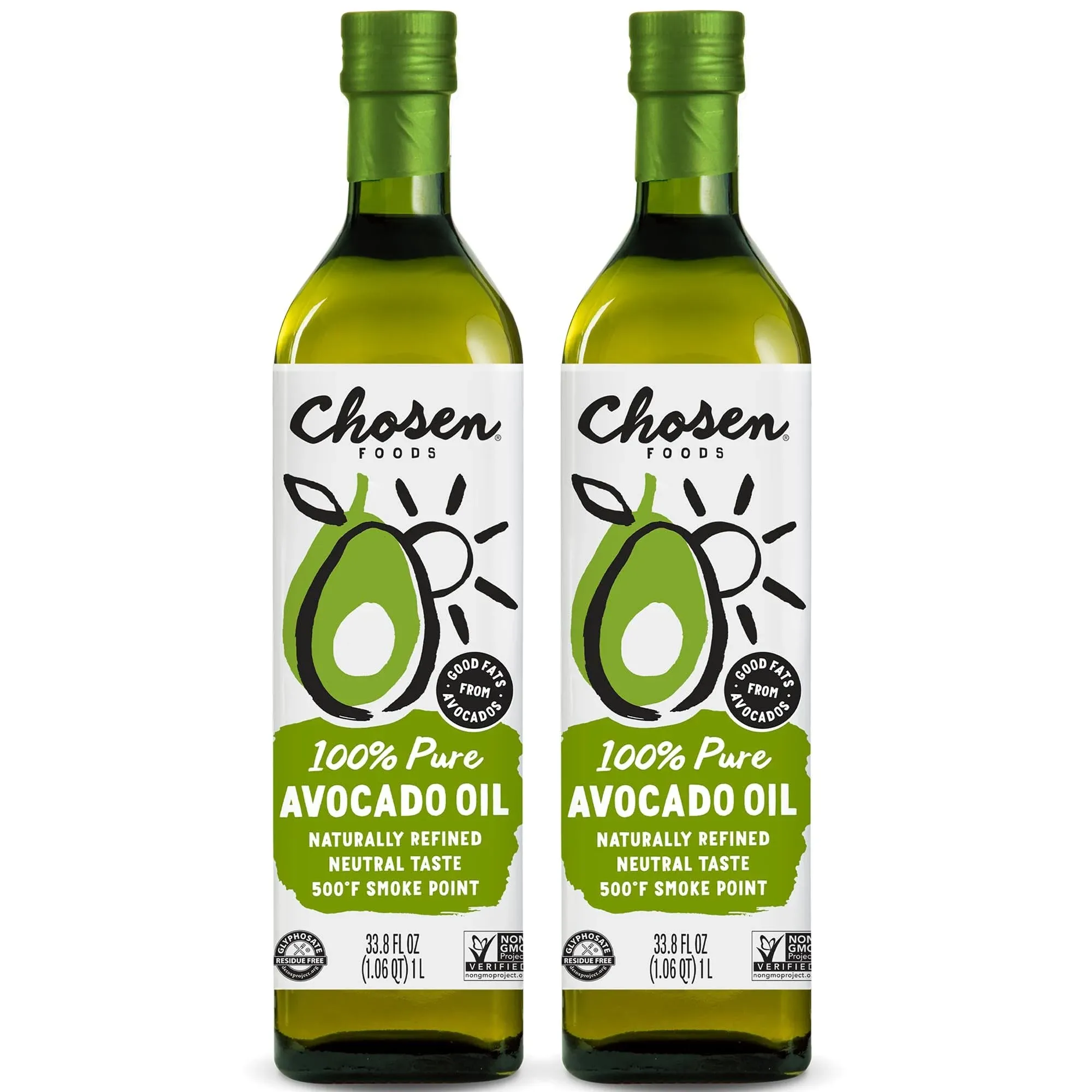 100% Pure Avocado Oil, Keto and Paleo Diet Friendly, Kosher Oil for Baking, H...