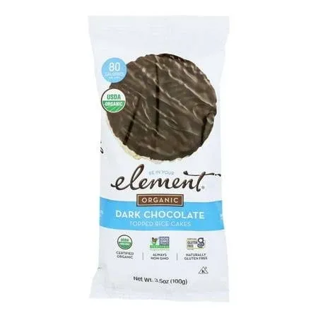 Element Organic Dark Chocolate Rice Cakes