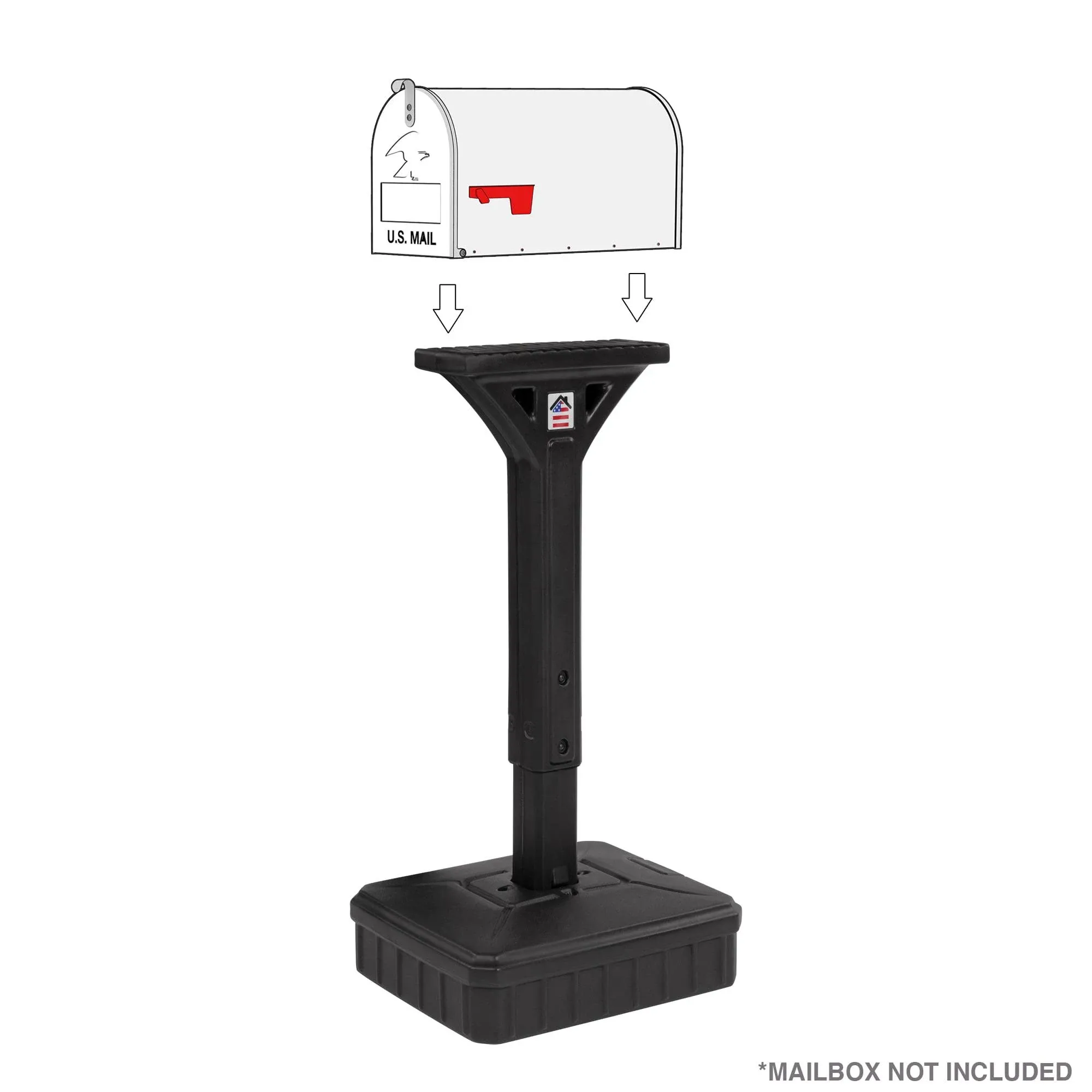 Dig-Free Universal Mailbox Post