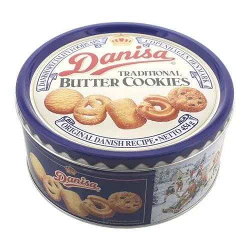 Danisa Traditional Butter Cookies - 16 oz