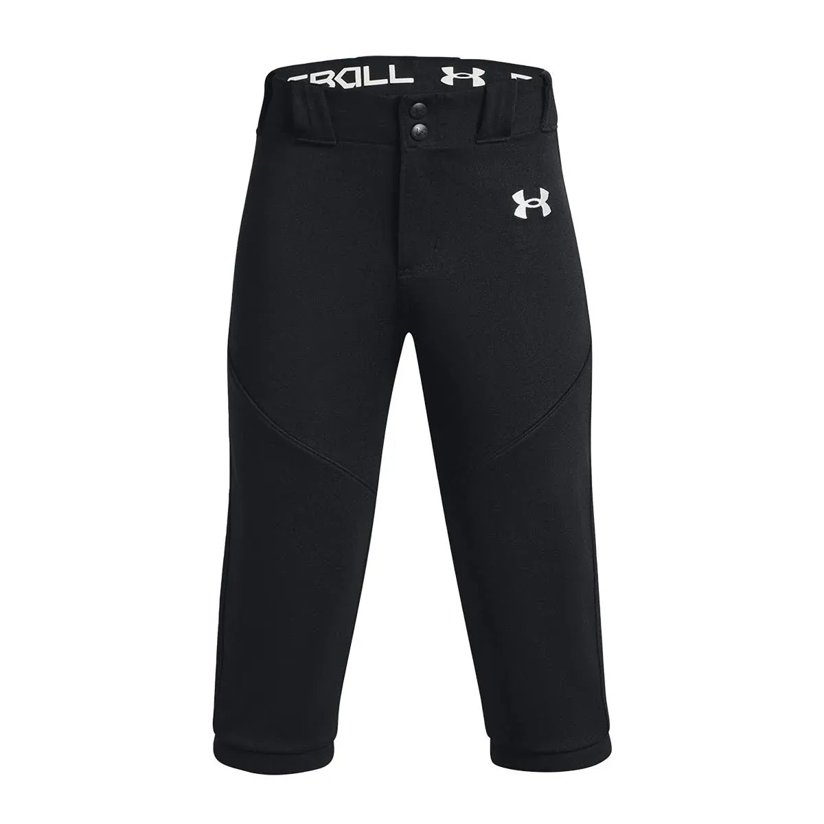 Under Armour Boys' Utility Knicker Baseball Pants, Small, Black