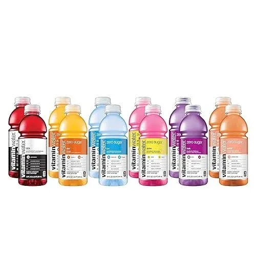 Vitaminwater zero sugar xxx electrolyte enhanced water w/vitamins