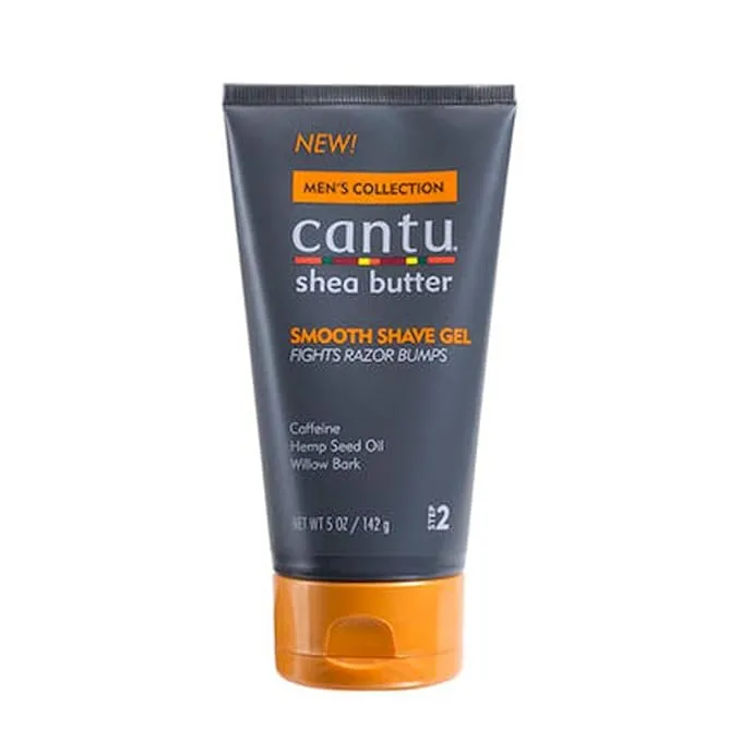 Cantu Men&#039;s Shea Butter Smooth Shave Gel, 5 Oz