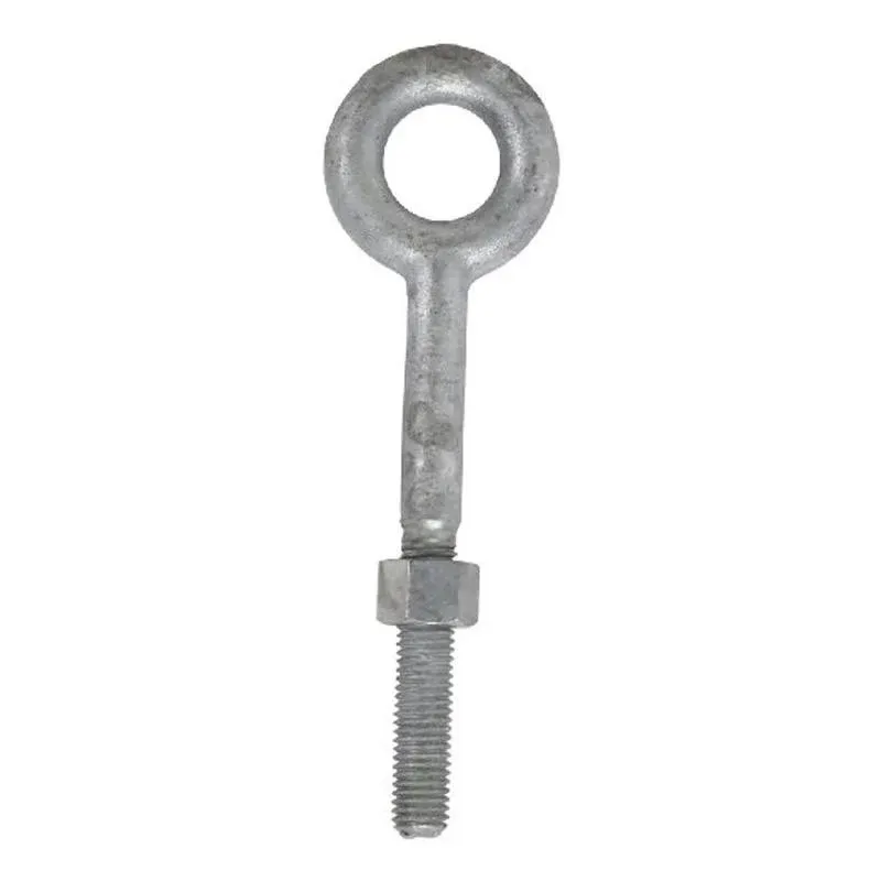 Koch 105130 Forged Eye Bolt with Nut, 1/2 by 8 , Galvanized