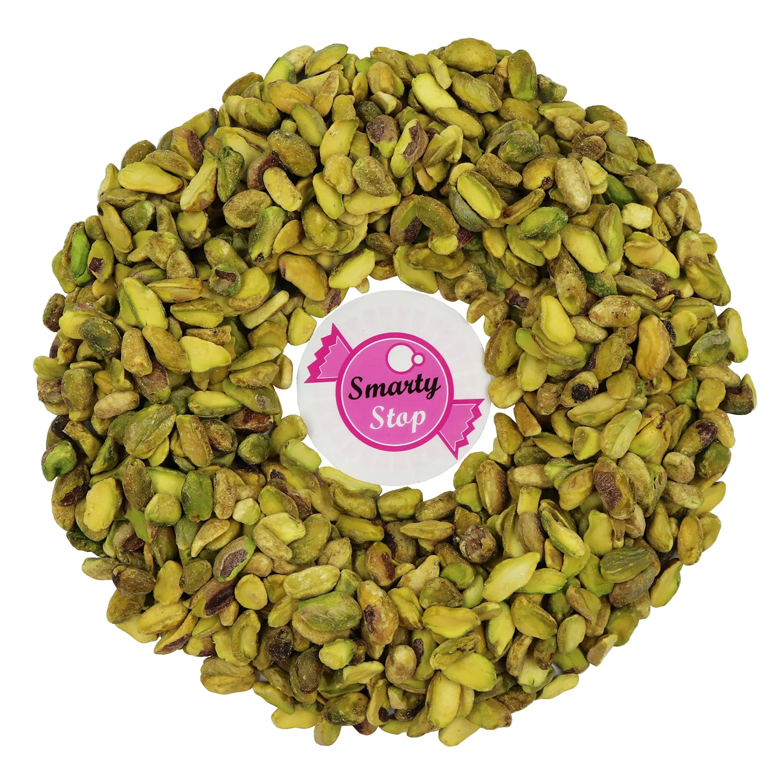 Smarty Stop Pistachio No Shell Raw Kernel 2 Pound Pack of 1