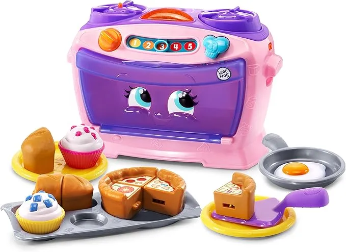 LeapFrog Number Lovin&#039; Oven Pink Cook Count Share Works Talks Music NOT Complete