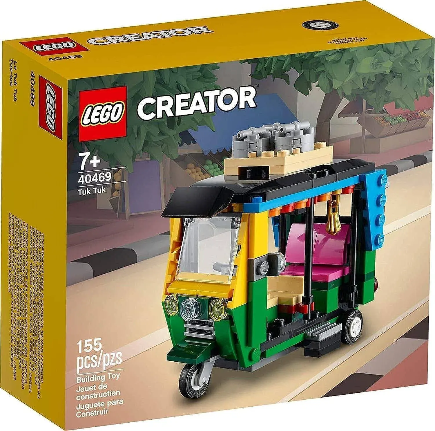 LEGO 40469 CREATOR Tuk Tuk Rickshaw 155pcs (NEW)