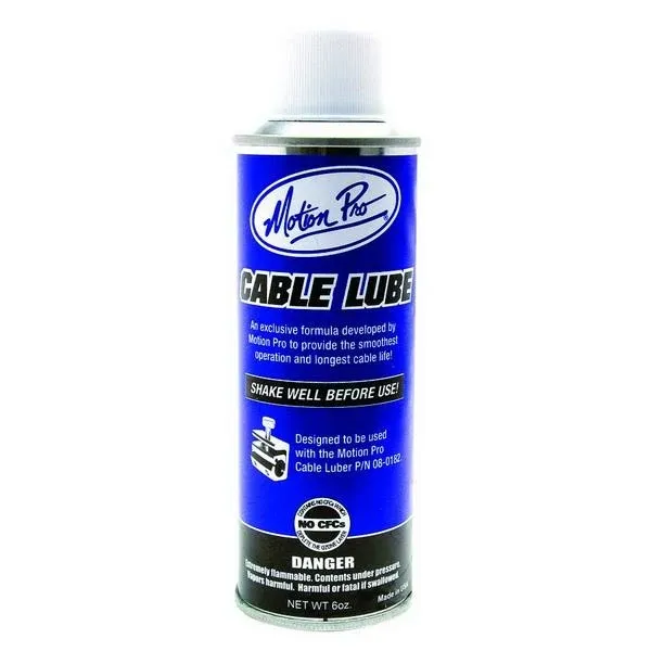 Motion Pro Mp Cable Lube Aero 6 oz 15-0002 New