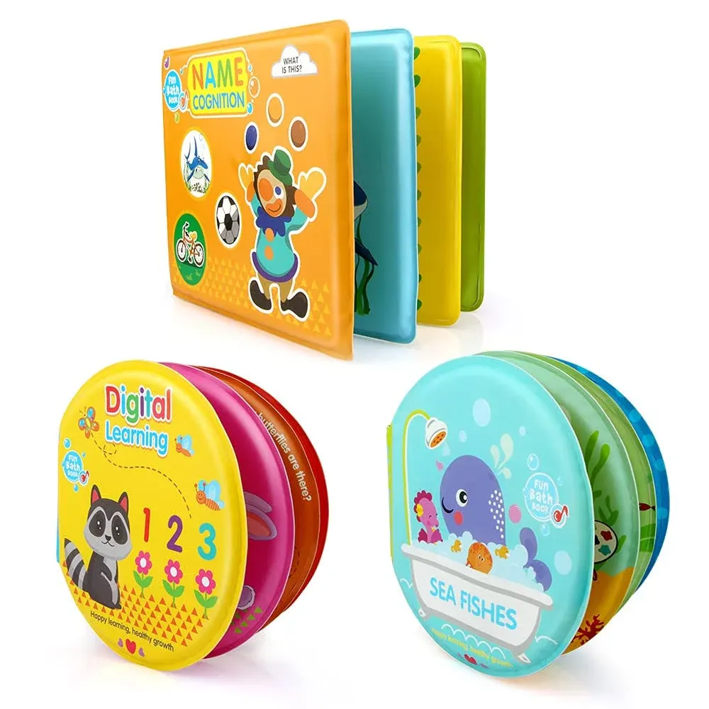 Baby Bath Toys NontoxicBath Books for Babies Bath TimeSoft Educational Bath Toys