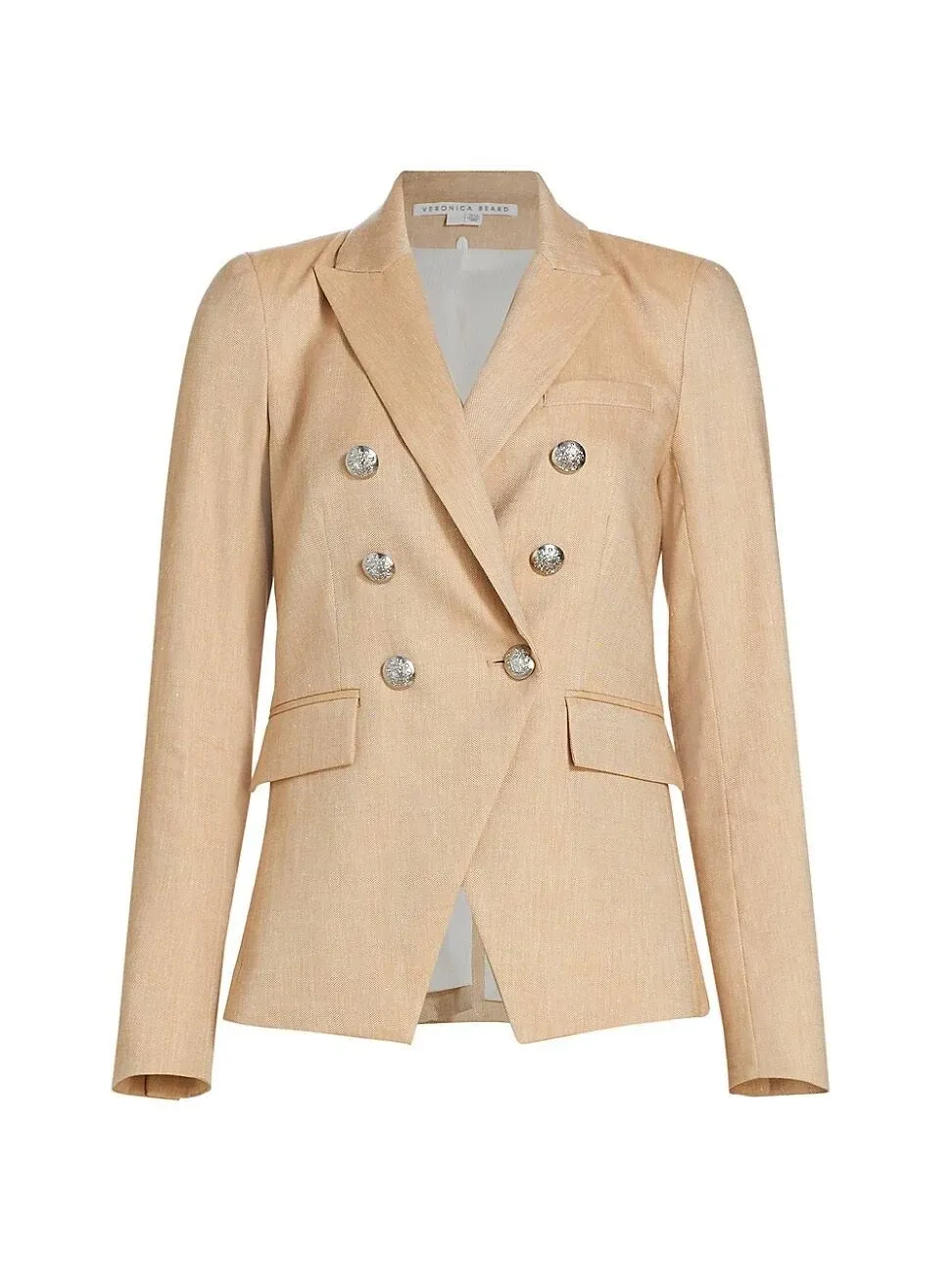 Veronica Beard Women's Miller Linen Dickey Jacket