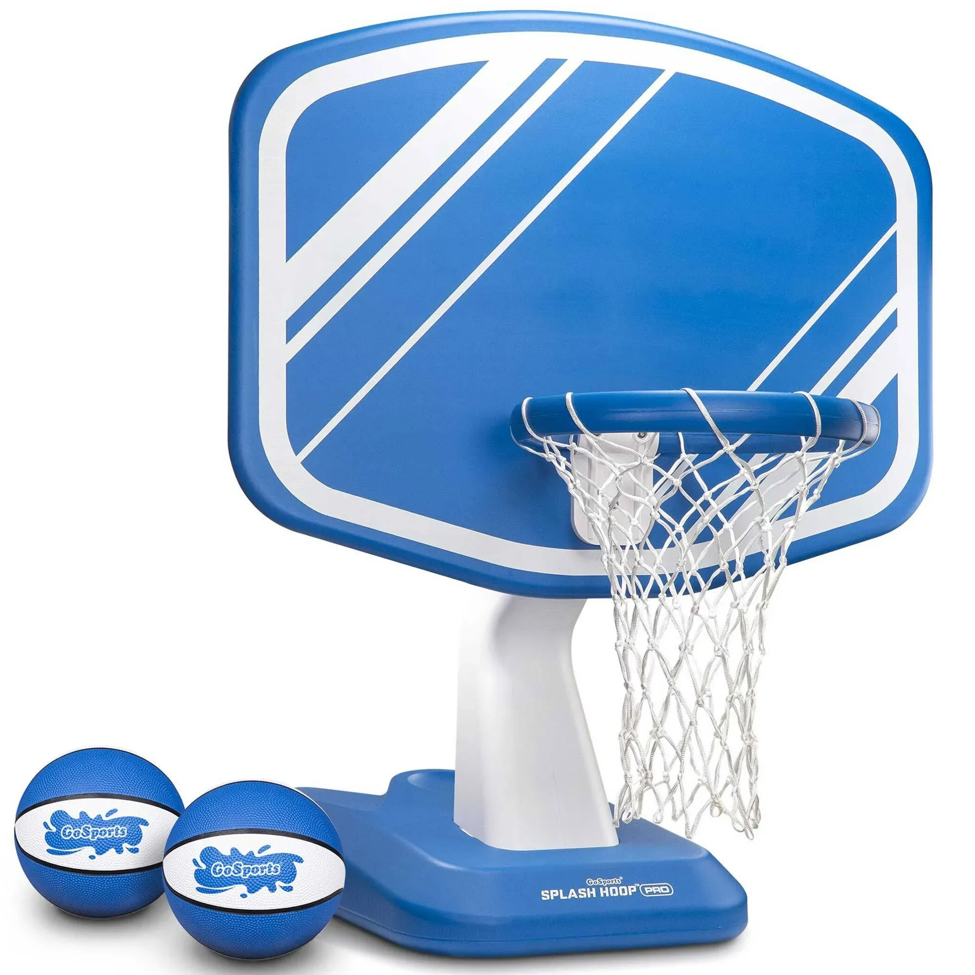 GoSports Splash Hoop Pro Swimming Pool Basketball Game - Includes Poolside Water ...