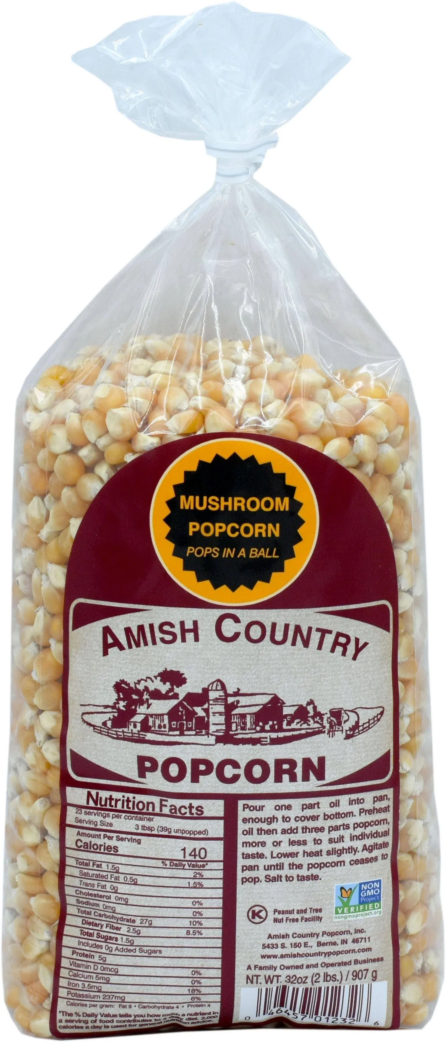 Amish Country Popcorn Mushroom Popcorn