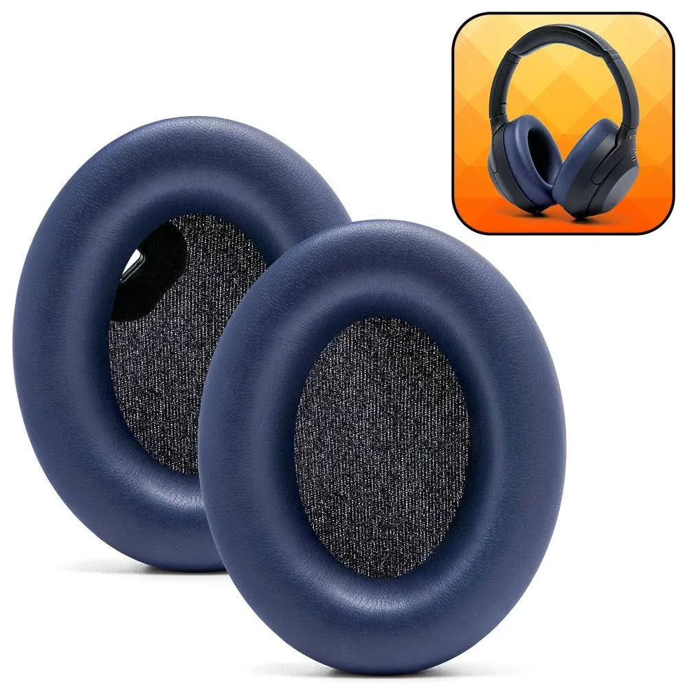 Replacement Ear Pads For Sony WH1000XM4 Over-Ear Headphones, Blue