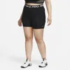 Shop Nike Womens  Plus Size 5 Inch Shorts In Black/white