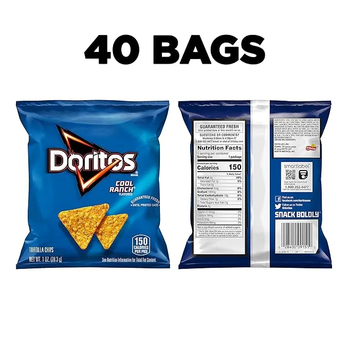 Doritos Cool Ranch 40 ct. - Tortilla Chips