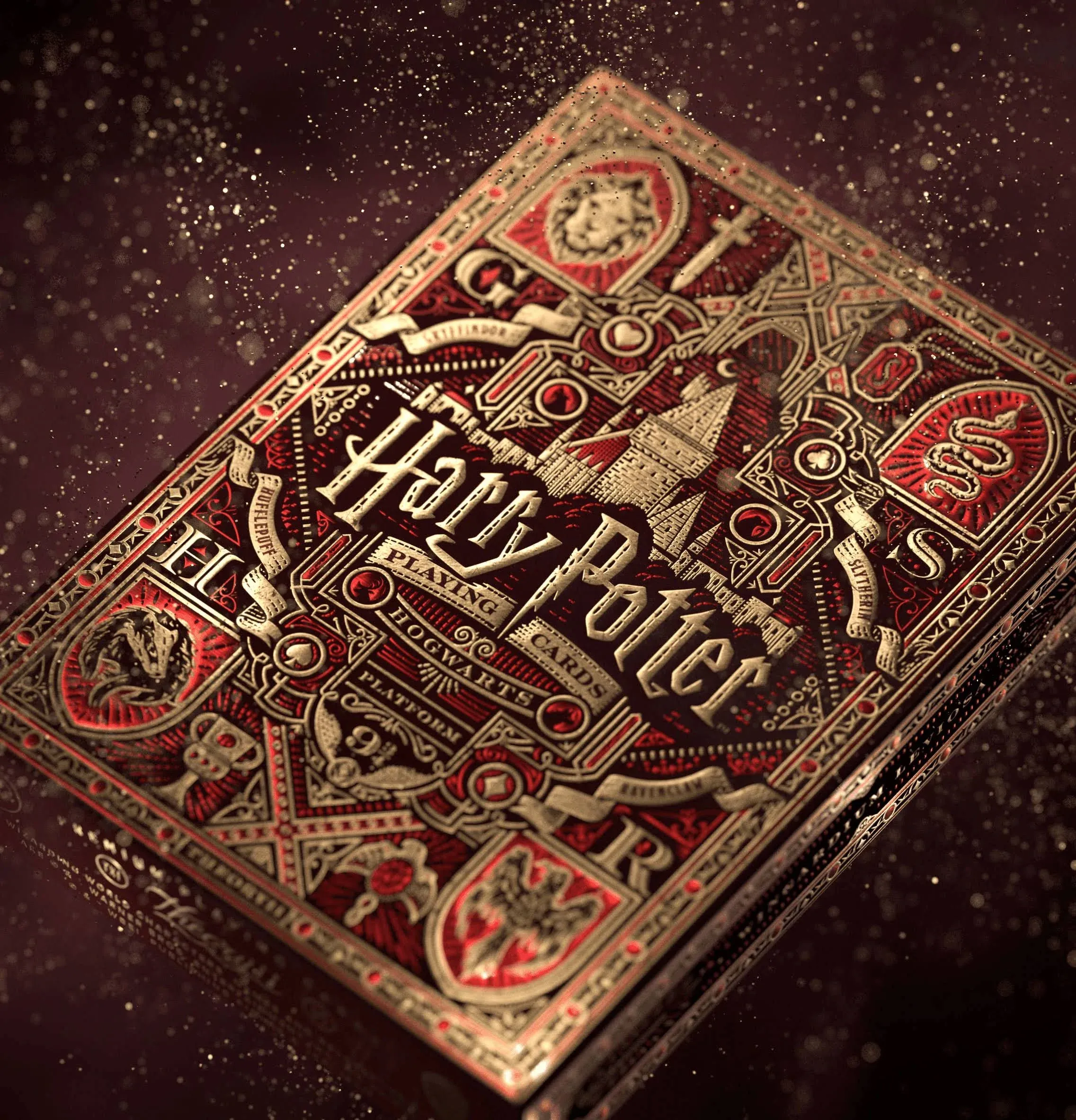 Harry Potter Playing Cards, Gryffindor (Red)