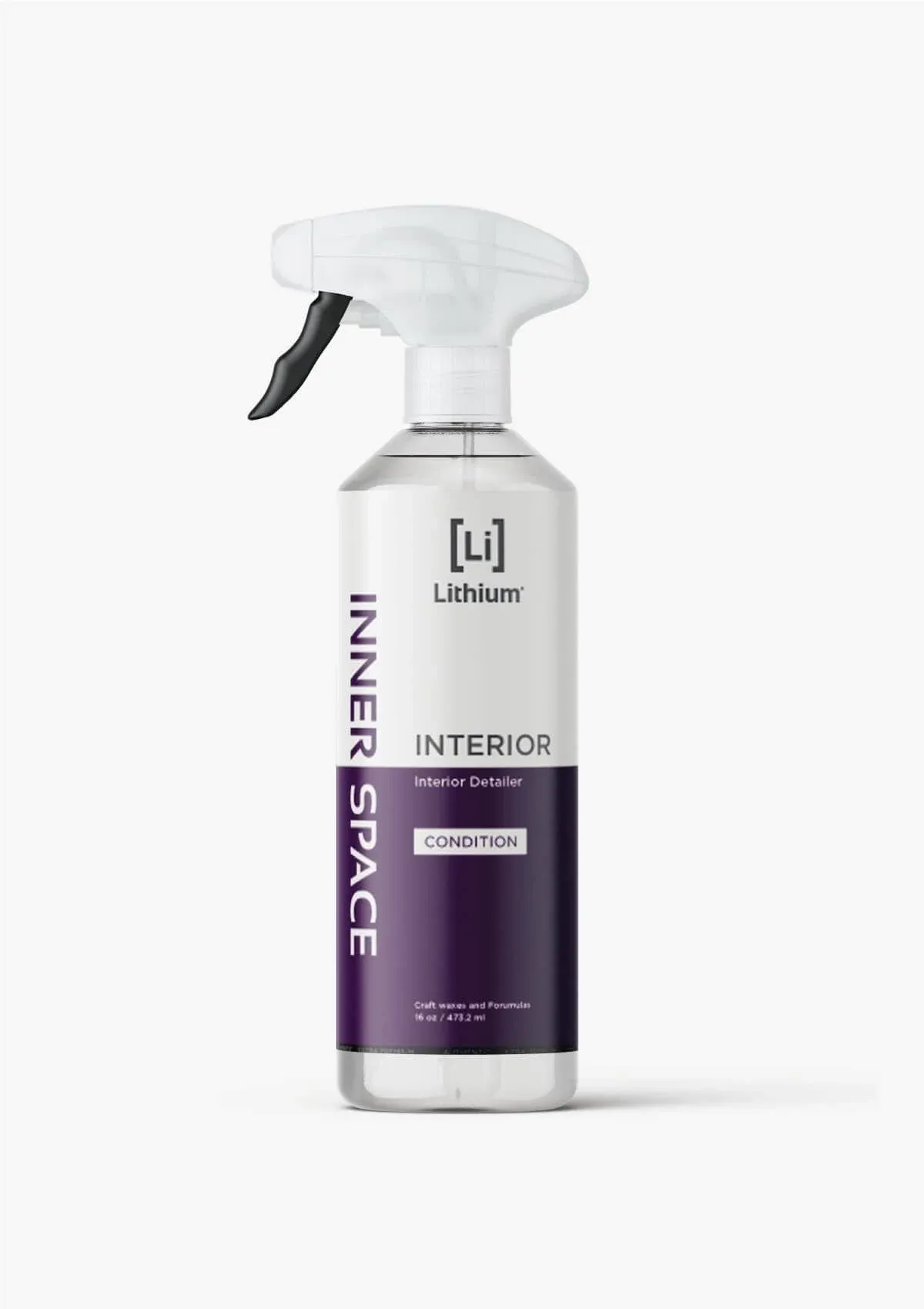 Lithium Auto Elixirs Lithium Inner Space Interior Detailer, Conditioner, And Protectant. Revives Interiors And Keeps Them Looking New