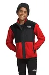 Kids' Forrest Fleece Mashup Jacket In 15q Fiery Red