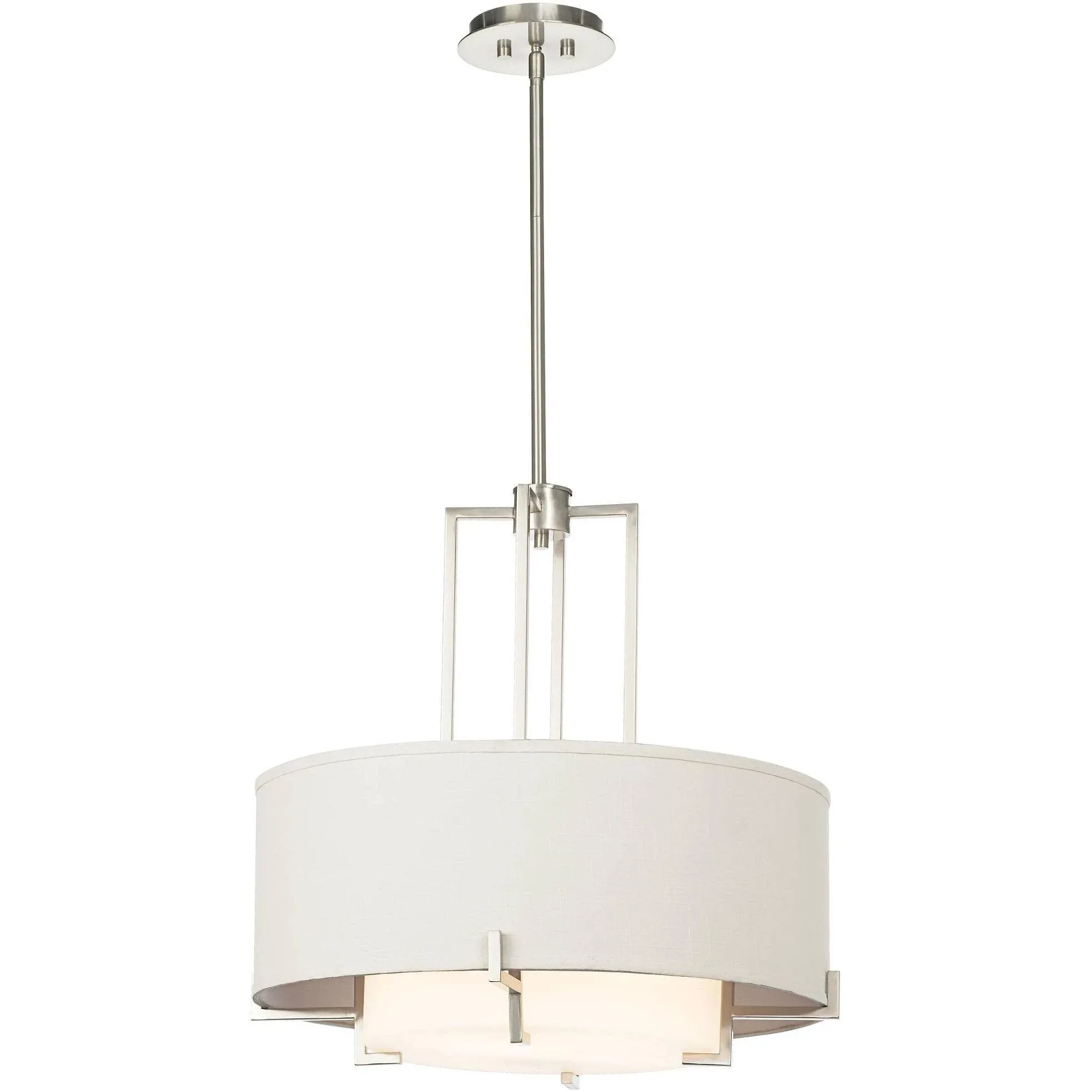 Possini Euro Design Concentric Shades 25" Wide Pendant Light