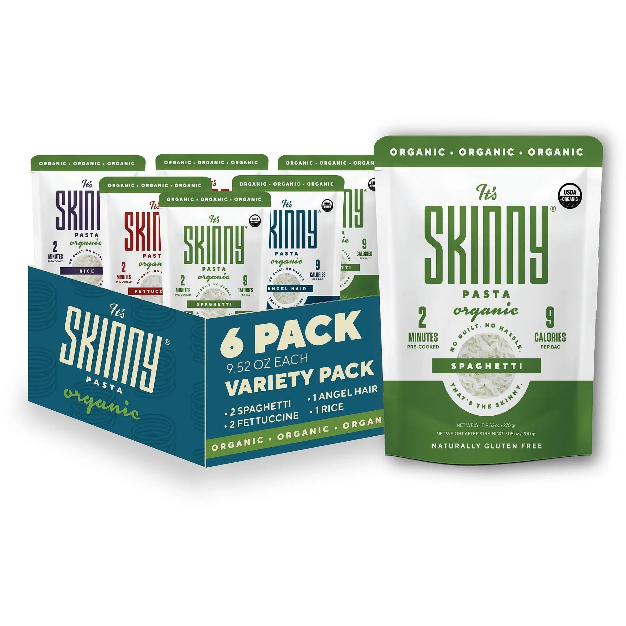 It's Skinny Organic Variety Pack Pasta Noodles