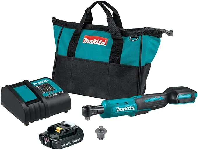 Makita XRW01SR1 18V LXT Lithium-Ion Cordless 3/8 inch / 1/4 inch Sq. Drive ...