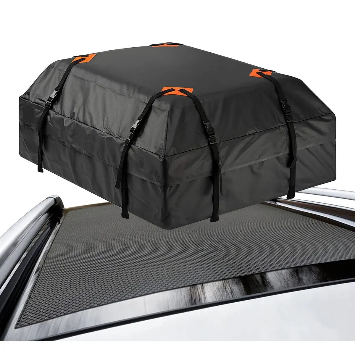 Asinking Car Rooftop Cargo Carrier Bag 21 Cubic Feet 100% Waterproof Heavy Duty ...