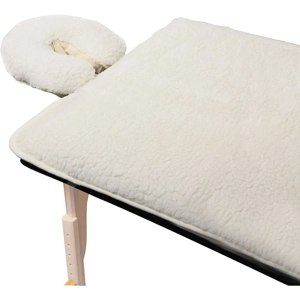 Forpro Premium Fleece Massage Pad Set, Natural, Extra Soft, Hypoallergenic<wbr/>, for 